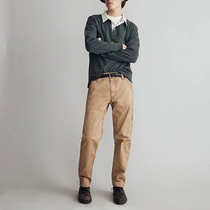 Madewell  Relaxed Straight Painter Pant Driftwood Khaki Size 33x30